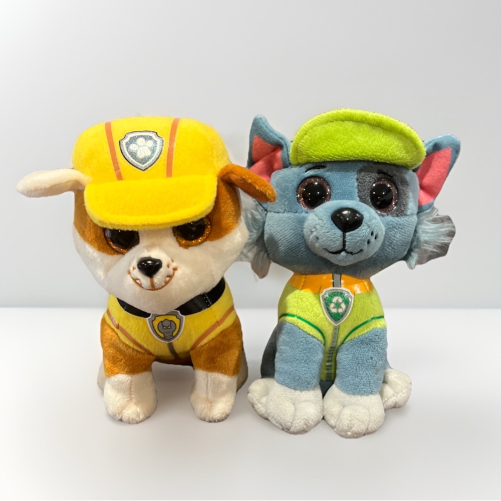 2 TY Paw Patrol beanie boos. Excellent used condition.